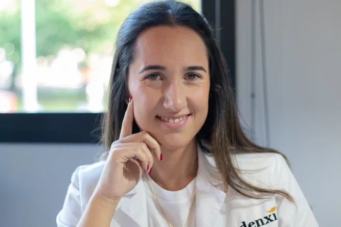 nutricionista lucía sonriendo